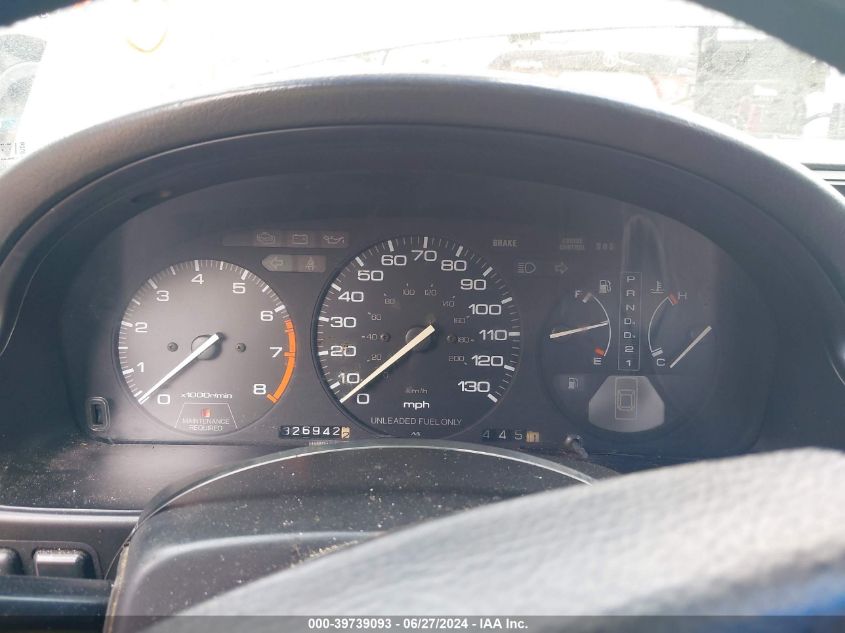 1992 Honda Accord Lx VIN: 1HGCB765XNA187981 Lot: 39739093