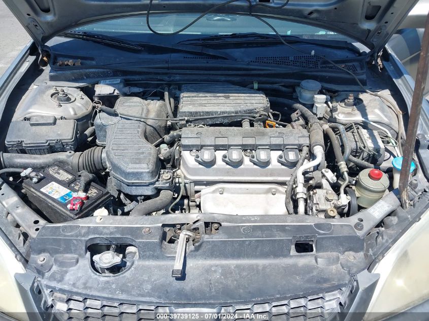 2004 Honda Civic Ex VIN: 1HGEM21964L073897 Lot: 39739125