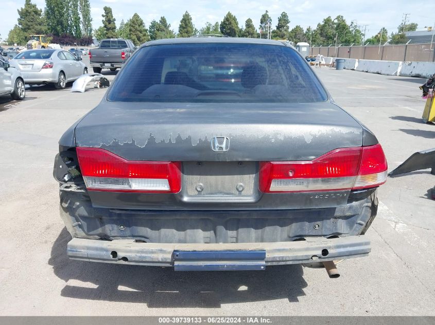 2001 Honda Accord 2.3 Lx VIN: 1HGCG66551A118556 Lot: 39739133