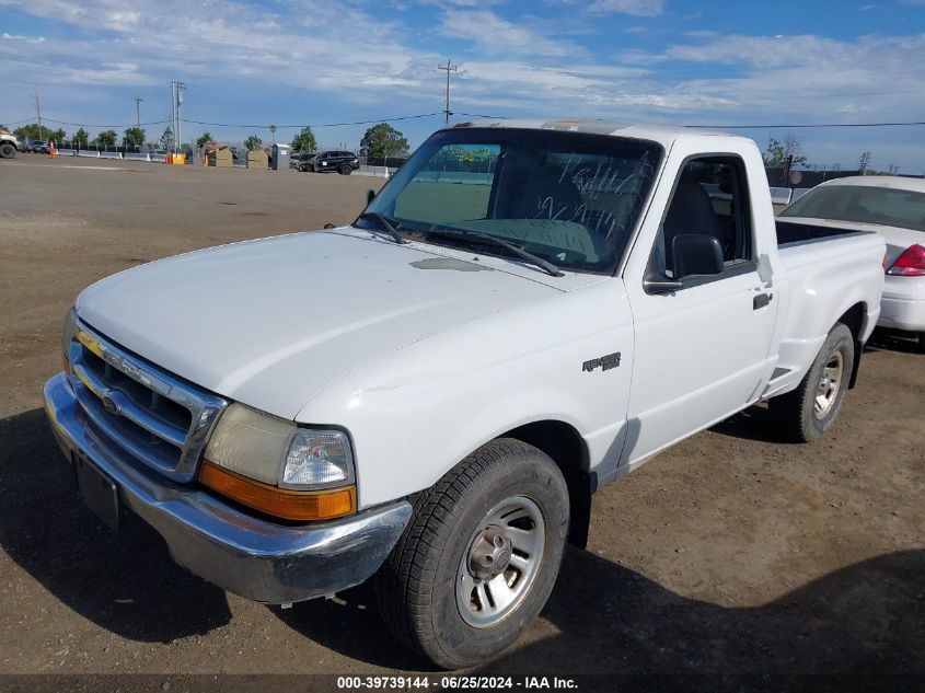 1999 Ford Ranger Xl/Xlt VIN: 1FTYR10V4XPA76736 Lot: 39739144