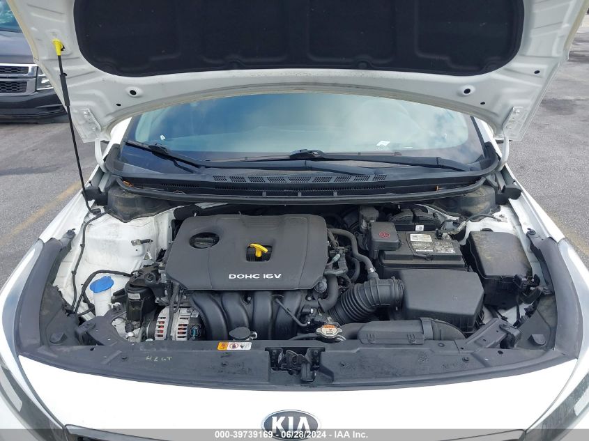 2018 Kia Forte Lx VIN: 3KPFK4A70JE168561 Lot: 39739169