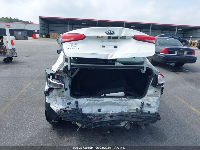 2018 Kia Forte Lx VIN: 3KPFK4A70JE168561 Lot: 39739169