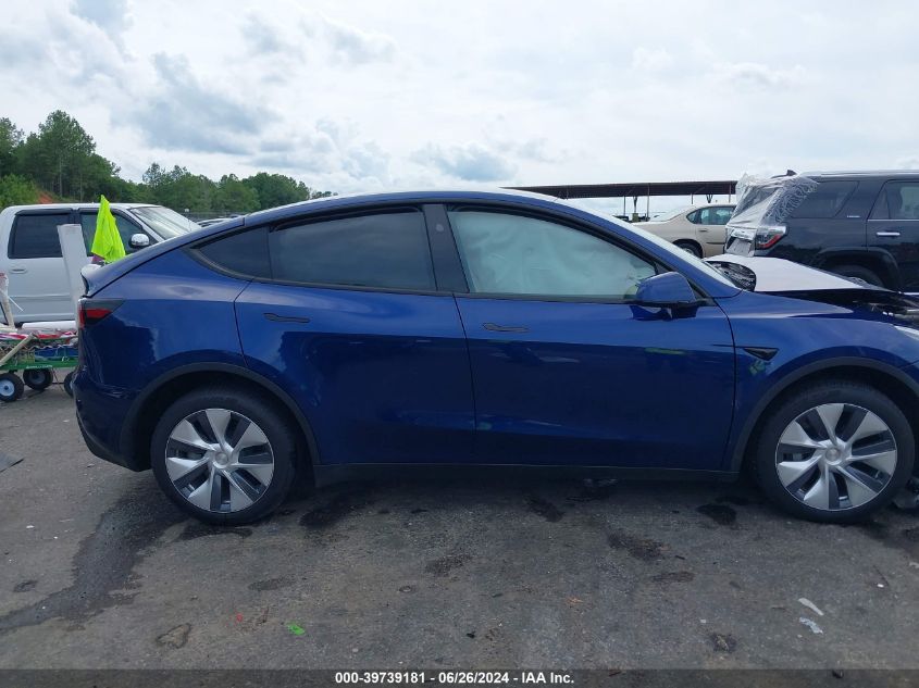 2023 Tesla Model Y Awd/Long Range Dual Motor All-Wheel Drive VIN: 7SAYGDEE0PA174902 Lot: 39739181