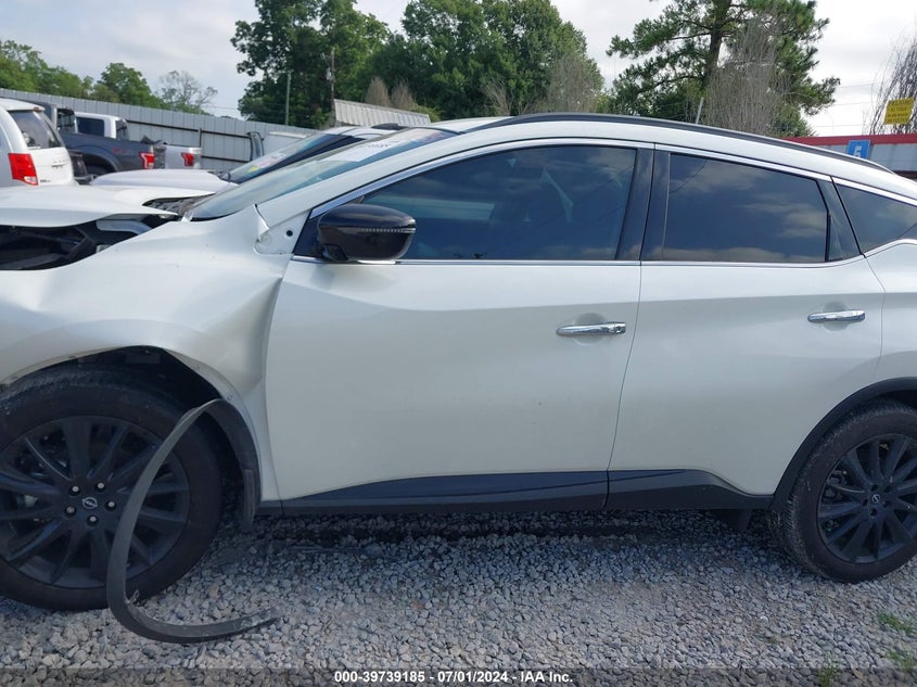 2023 Nissan Murano Sv Fwd VIN: 5N1AZ2BJ8PC111623 Lot: 39739185