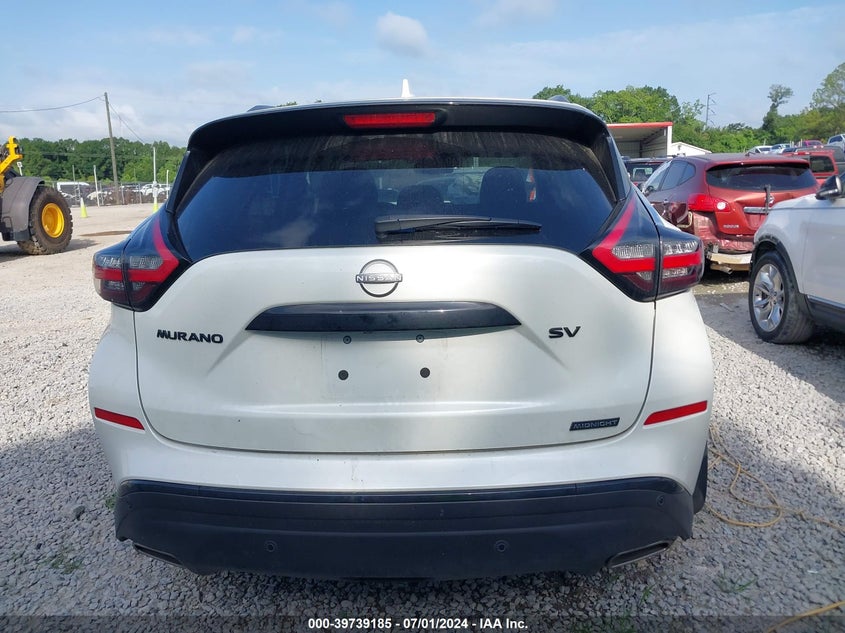 2023 Nissan Murano Sv Fwd VIN: 5N1AZ2BJ8PC111623 Lot: 39739185