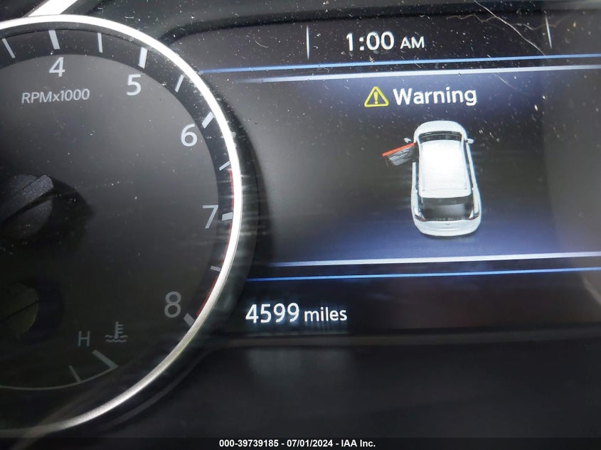 2023 Nissan Murano Sv Fwd VIN: 5N1AZ2BJ8PC111623 Lot: 39739185