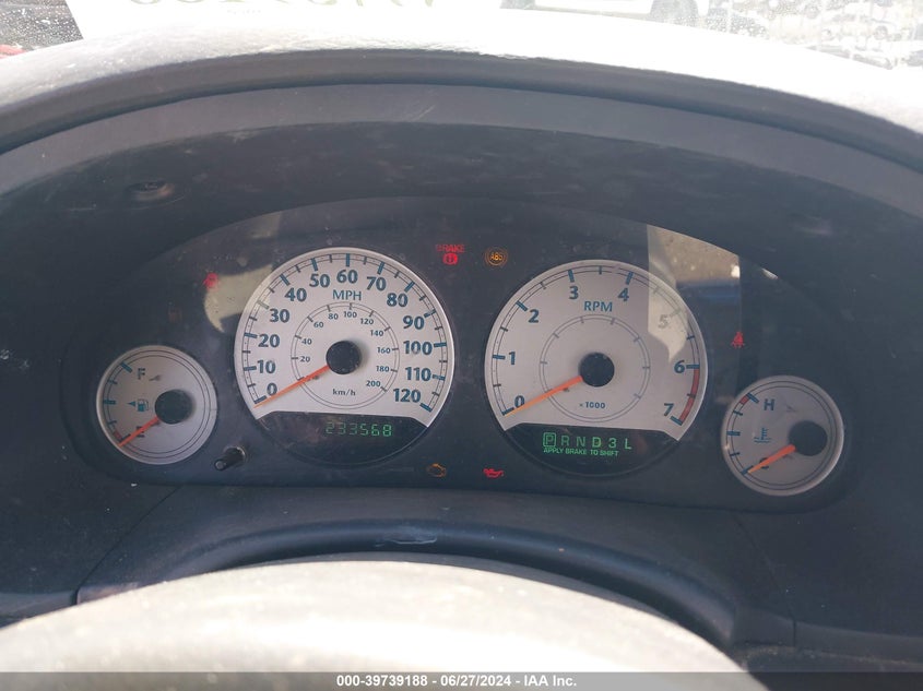 2007 Chrysler Town & Country Lx VIN: 2A4GP44R87R342042 Lot: 39739188