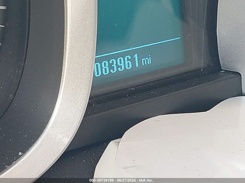 2013 Chevrolet Equinox 1Lt VIN: 1GNFLEEK2DZ112557 Lot: 39739199