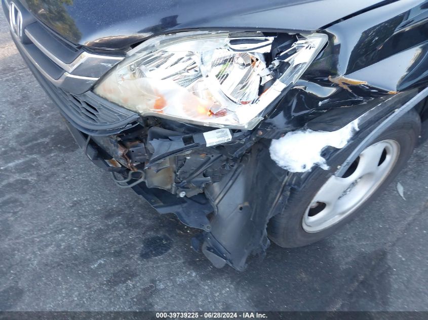 2010 Honda Cr-V Lx VIN: 5J6RE4H30AL065567 Lot: 39739225