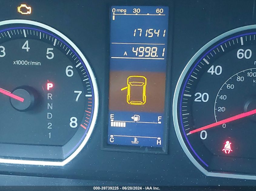 2010 Honda Cr-V Lx VIN: 5J6RE4H30AL065567 Lot: 39739225