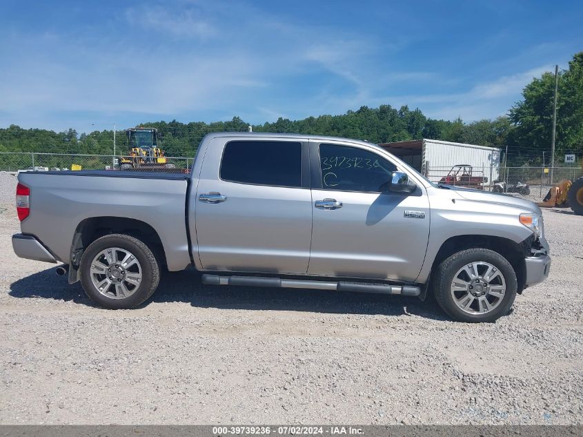 2016 Toyota Tundra Platinum 5.7L V8 VIN: 5TFAW5F14GX500292 Lot: 39739236