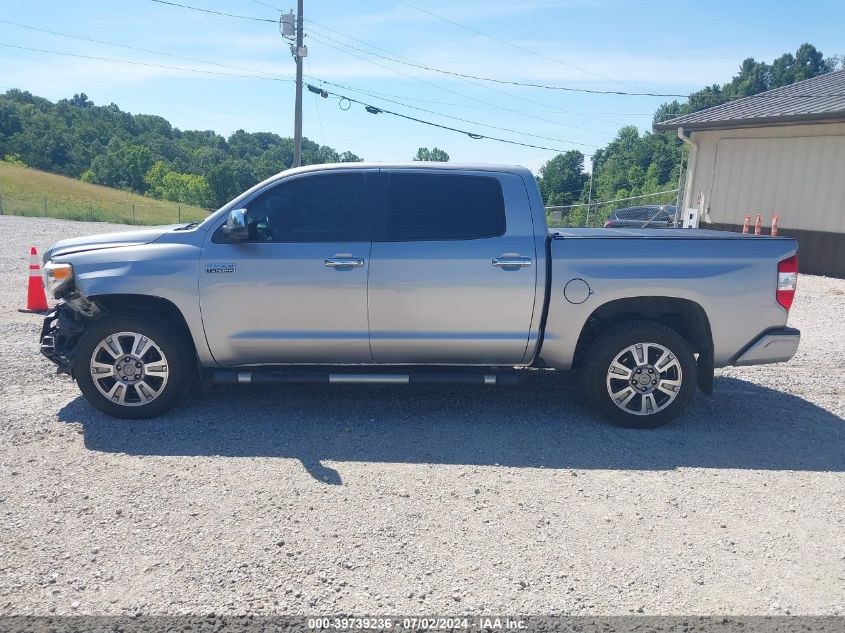 2016 Toyota Tundra Platinum 5.7L V8 VIN: 5TFAW5F14GX500292 Lot: 39739236