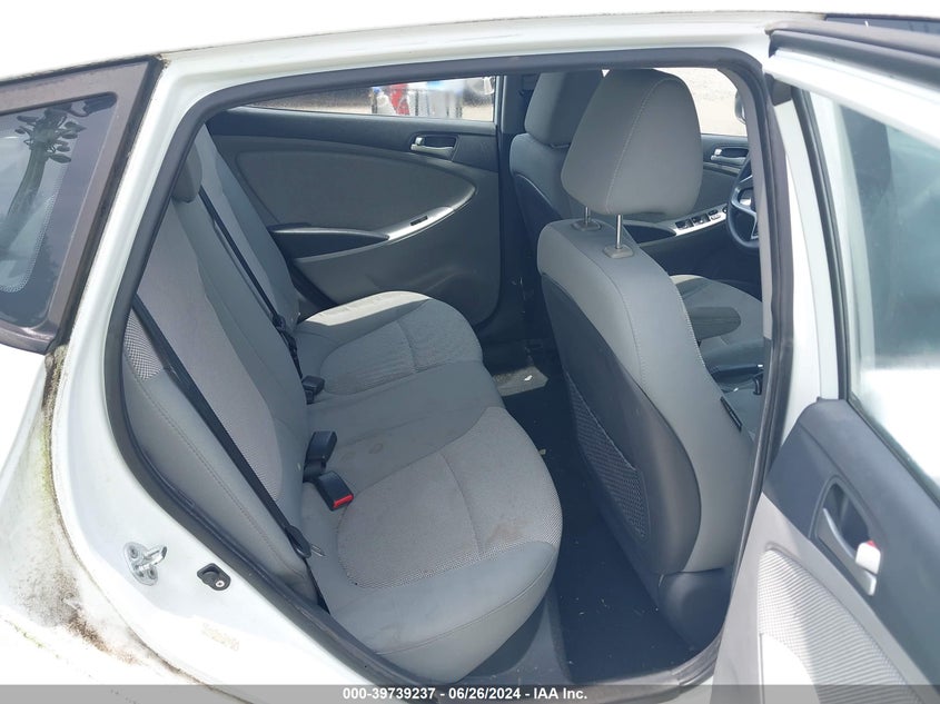 2012 Hyundai Accent Gs VIN: KMHCT5AEXCU041756 Lot: 39739237