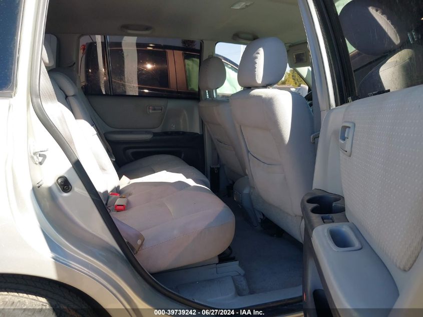 2005 Toyota Highlander Limited VIN: JTEEP21A050118833 Lot: 39739242