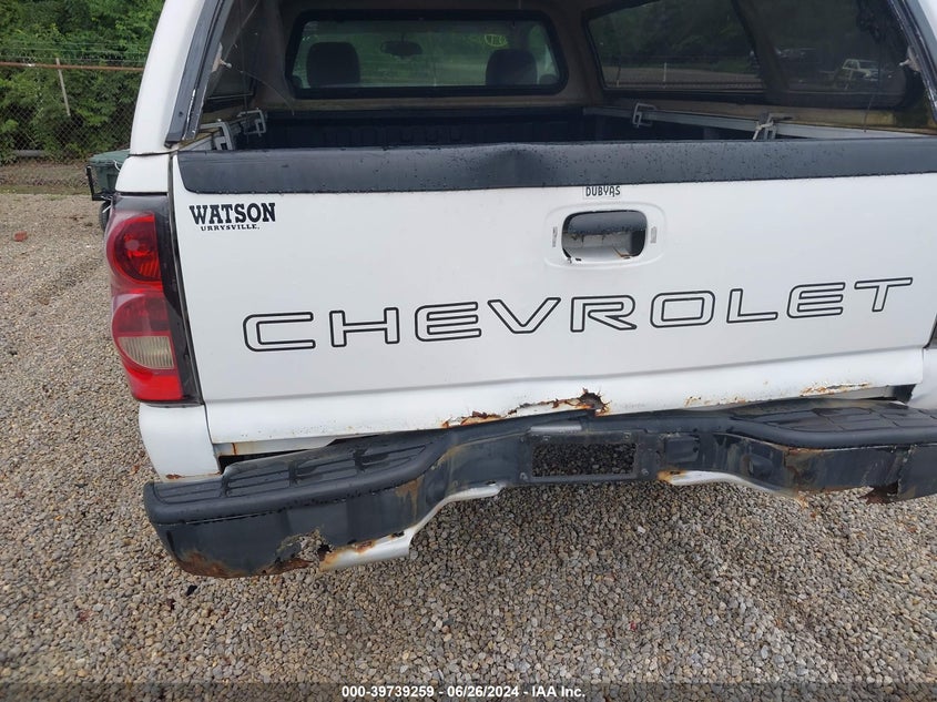 2006 Chevrolet Silverado 1500 Work Truck VIN: 1GCEK14V16E285265 Lot: 39739259