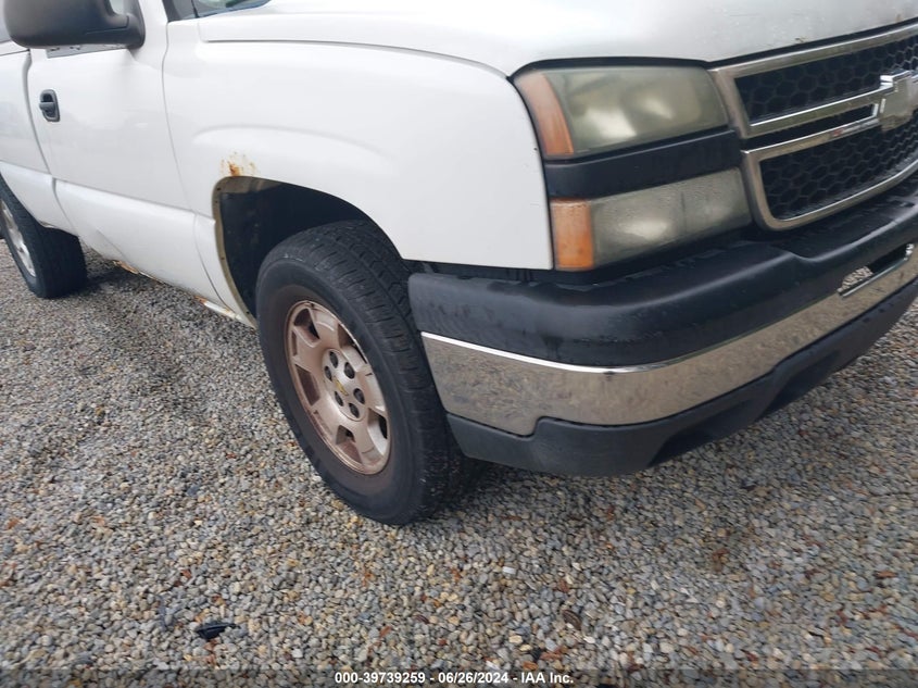 2006 Chevrolet Silverado 1500 Work Truck VIN: 1GCEK14V16E285265 Lot: 39739259