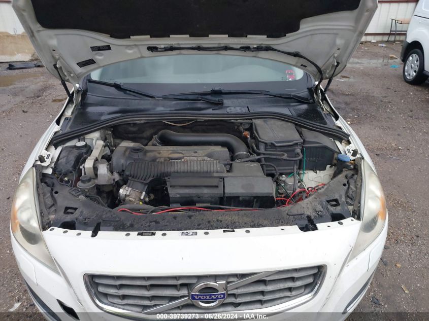 2012 Volvo S60 T5 VIN: YV1622FS3C2086271 Lot: 39739273