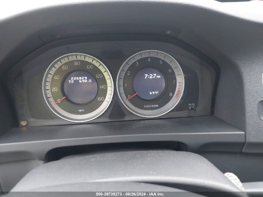 2012 Volvo S60 T5 VIN: YV1622FS3C2086271 Lot: 39739273