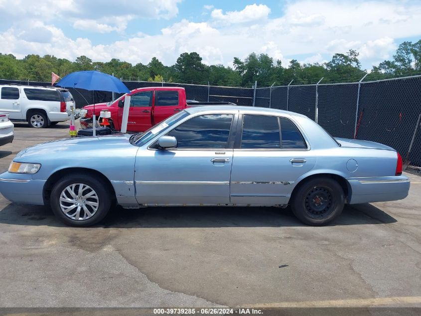 1998 Mercury Grand Marquis Ls/Limited VIN: 2MEFM75W6WX622888 Lot: 39739285