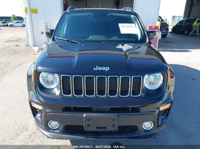 2020 Jeep Renegade Latitude 4X4 VIN: ZACNJBBB4LPL29258 Lot: 39739311