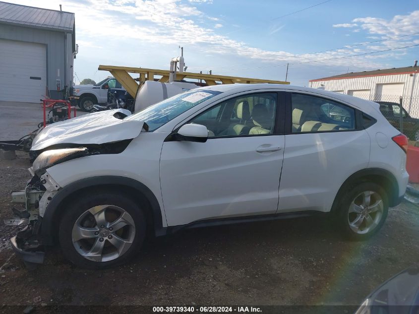 2016 Honda Hr-V Lx VIN: 3CZRU6H36GM749738 Lot: 39739340