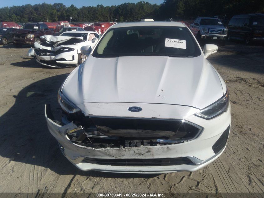 2019 Ford Fusion Sel VIN: 3FA6P0CD4KR260723 Lot: 39739349