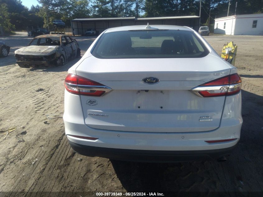 2019 Ford Fusion Sel VIN: 3FA6P0CD4KR260723 Lot: 39739349