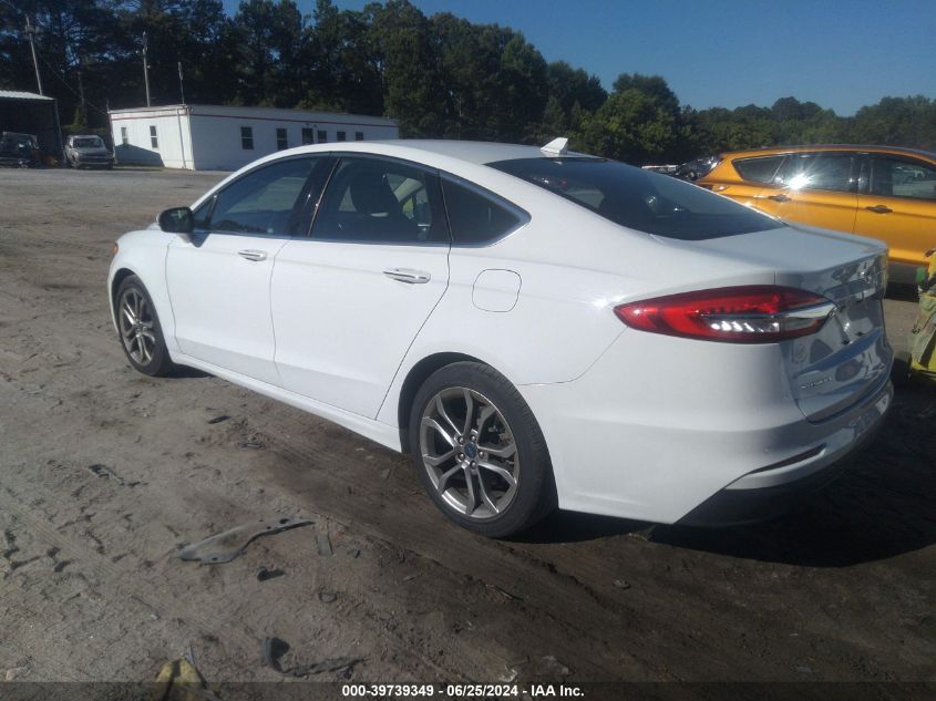 2019 Ford Fusion Sel VIN: 3FA6P0CD4KR260723 Lot: 39739349