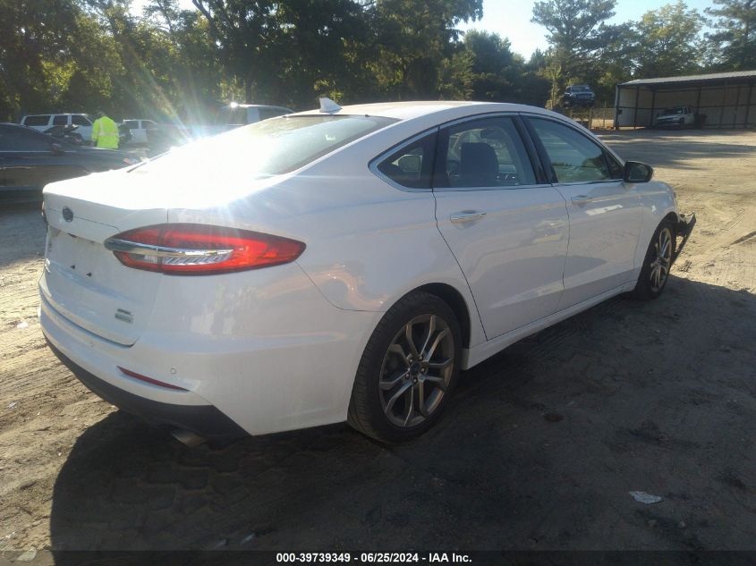 2019 Ford Fusion Sel VIN: 3FA6P0CD4KR260723 Lot: 39739349