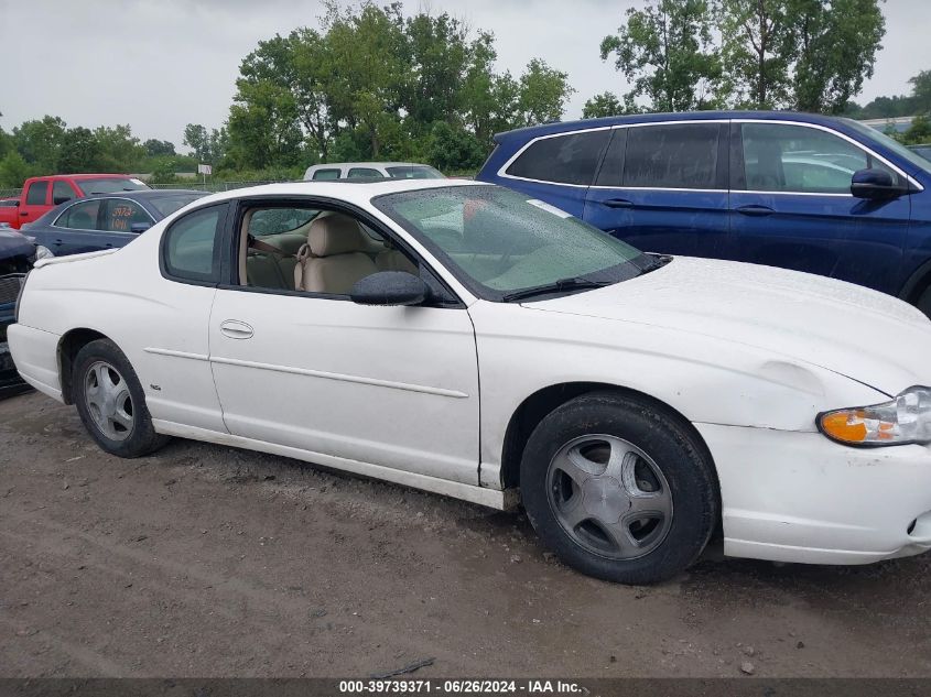 2004 Chevrolet Monte Carlo Ss VIN: 2G1WX12KX49318450 Lot: 39739371