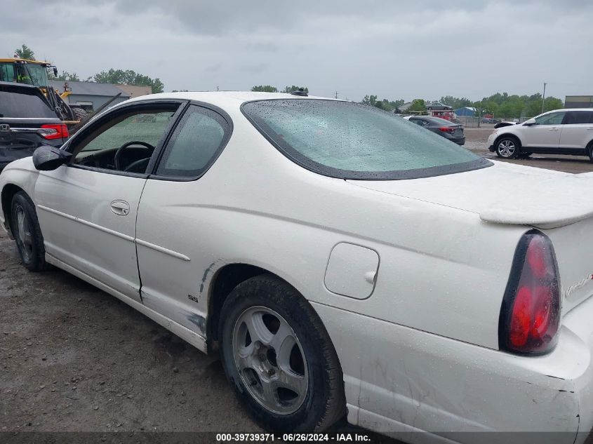 2004 Chevrolet Monte Carlo Ss VIN: 2G1WX12KX49318450 Lot: 39739371