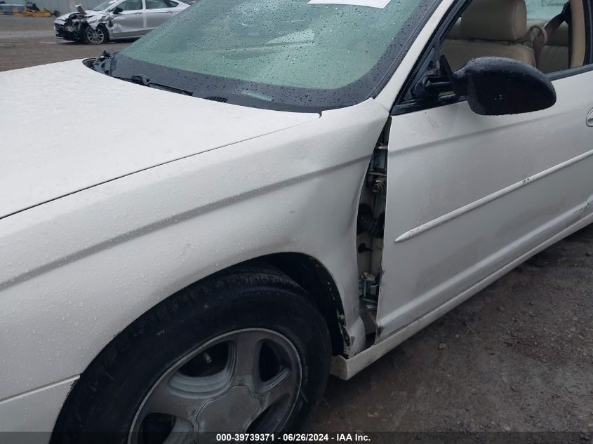 2004 Chevrolet Monte Carlo Ss VIN: 2G1WX12KX49318450 Lot: 39739371