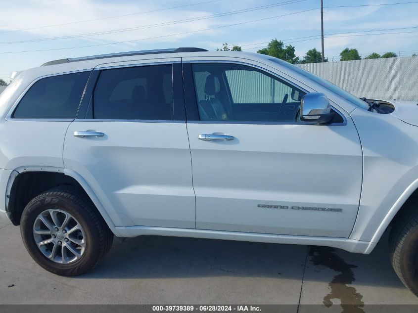 2014 Jeep Grand Cherokee Overland VIN: 1C4RJFCG4EC183523 Lot: 39739389