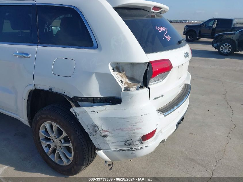 2014 Jeep Grand Cherokee Overland VIN: 1C4RJFCG4EC183523 Lot: 39739389