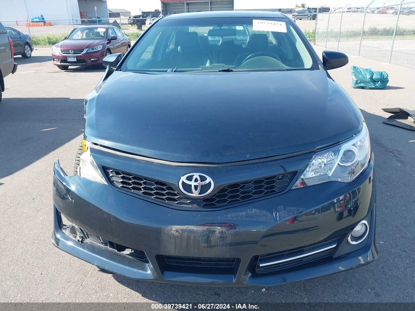 2012 Toyota Camry Se/Le/Xle VIN: 4T1BF1FK9CU108275 Lot: 39739421