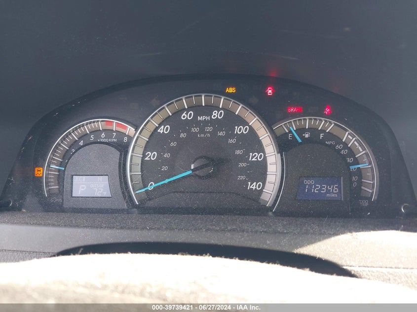 2012 Toyota Camry Se/Le/Xle VIN: 4T1BF1FK9CU108275 Lot: 39739421