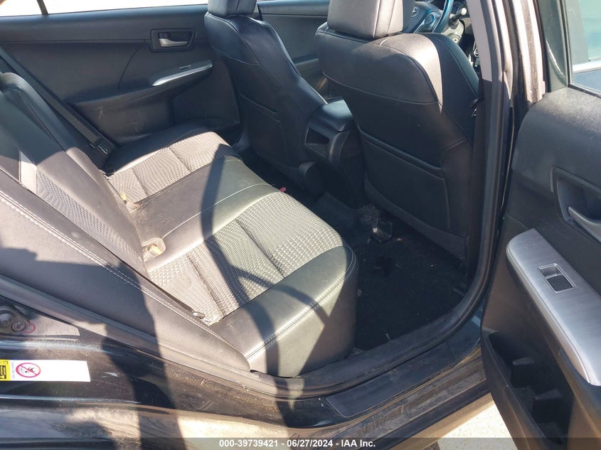 2012 Toyota Camry Se/Le/Xle VIN: 4T1BF1FK9CU108275 Lot: 39739421