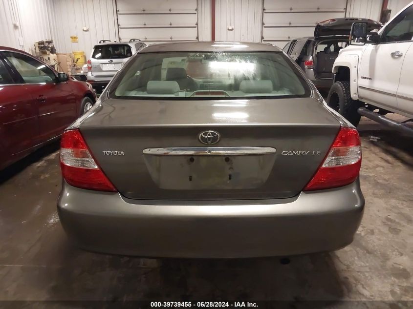 2004 Toyota Camry Le VIN: 4T1BE32K34U924257 Lot: 39739455