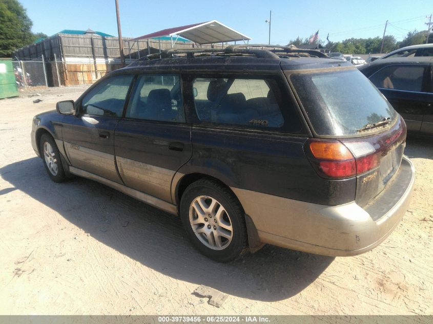 4S3BH675627657269 | 2002 SUBARU OUTBACK