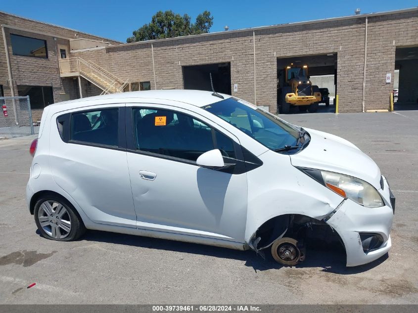 2014 Chevrolet Spark 1Lt Auto VIN: KL8CD6S95EC551832 Lot: 39739461