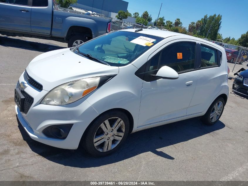 2014 Chevrolet Spark 1Lt Auto VIN: KL8CD6S95EC551832 Lot: 39739461