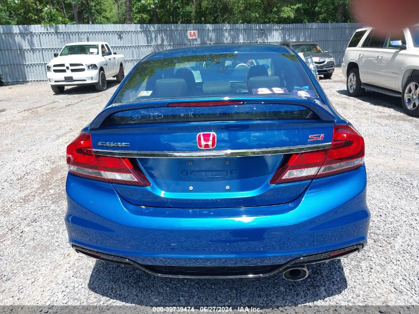 2014 Honda Civic Si VIN: 2HGFB6E58EH703832 Lot: 39739474