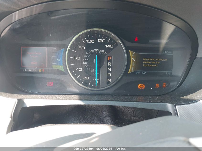 2011 Ford Edge Sel VIN: 2FMDK4JC0BBA79565 Lot: 39739494