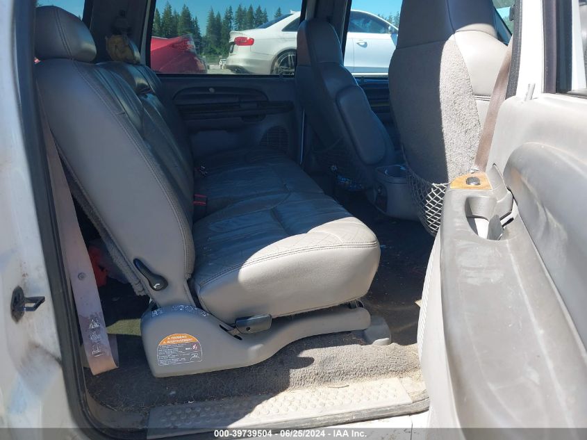 2000 Ford Excursion Xlt VIN: 1FMNU41S8YEB26540 Lot: 39739504