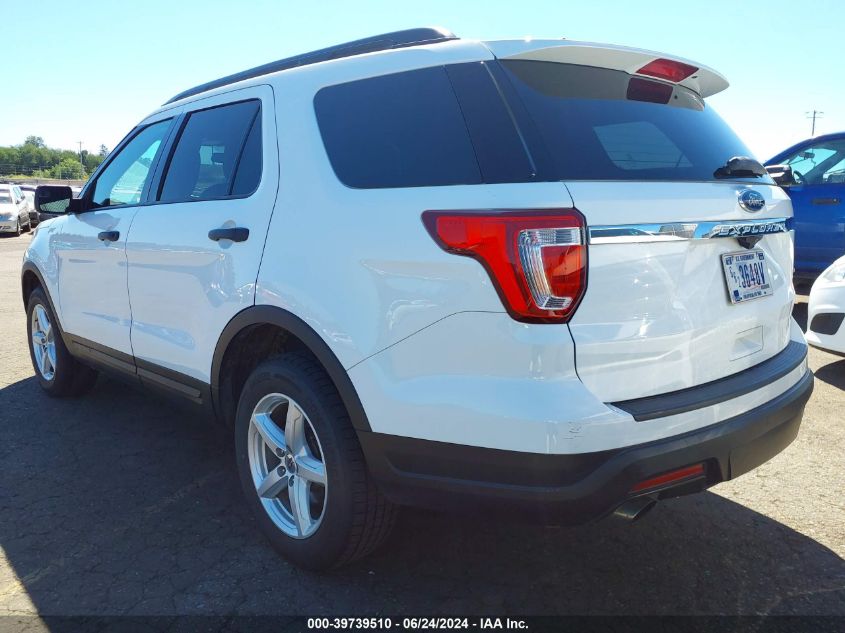 2018 Ford Explorer VIN: 1FM5K8BH3JGC45235 Lot: 39739510