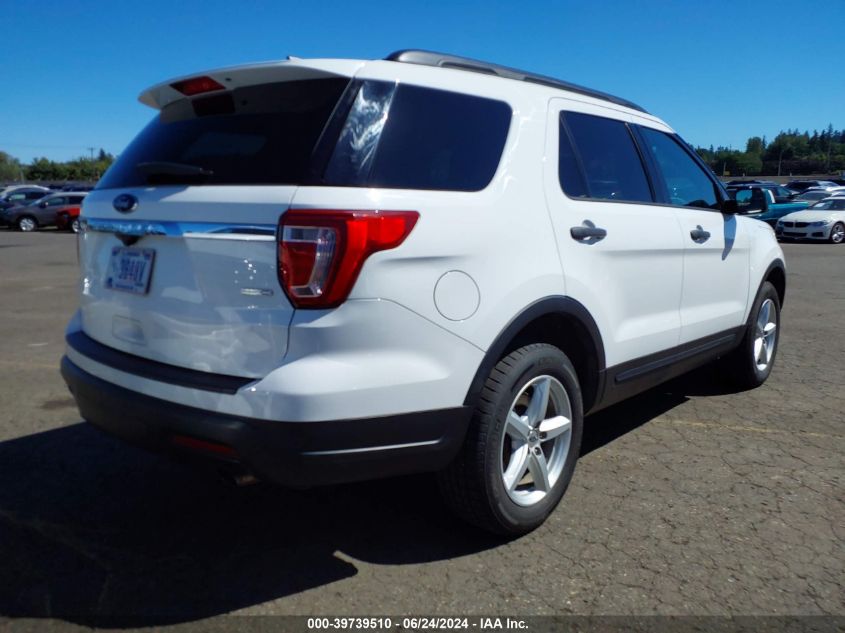 2018 Ford Explorer VIN: 1FM5K8BH3JGC45235 Lot: 39739510