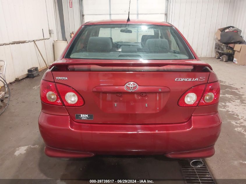 2008 Toyota Corolla S VIN: 1NXBR32E28Z987886 Lot: 39739517