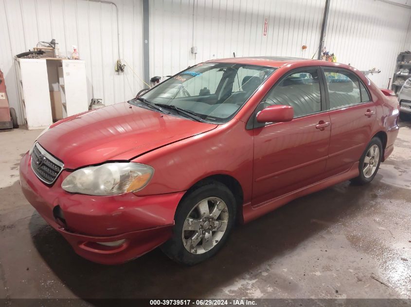 2008 Toyota Corolla S VIN: 1NXBR32E28Z987886 Lot: 39739517