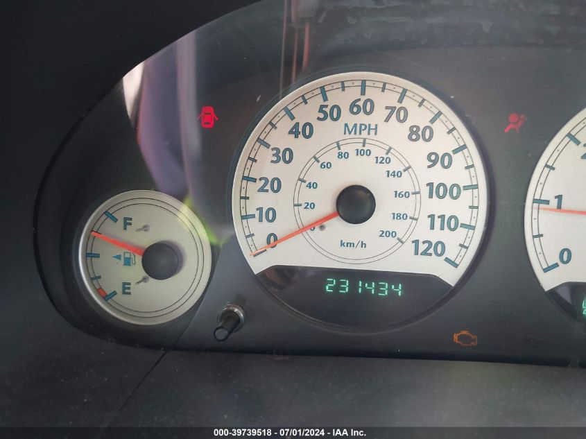 2005 Chrysler Town & Country Lx VIN: 2C4GP44R65R439582 Lot: 39739518