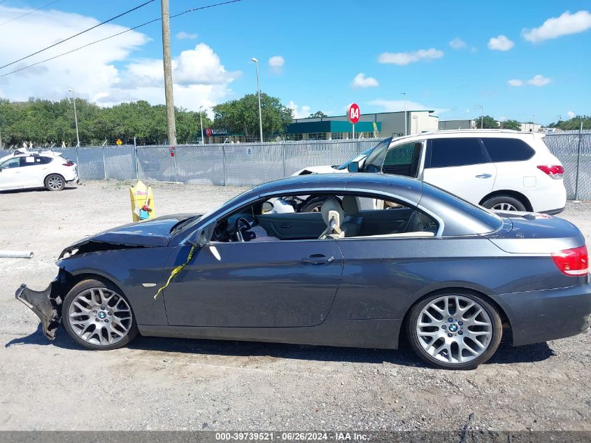 2008 BMW 328I VIN: WBAWL13508PX21319 Lot: 39739521